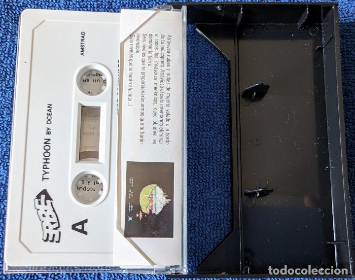 Videojuegos y consolas: Typhoon - ERBE Software - Imagine - AMSTRAD (1988) - Foto 2