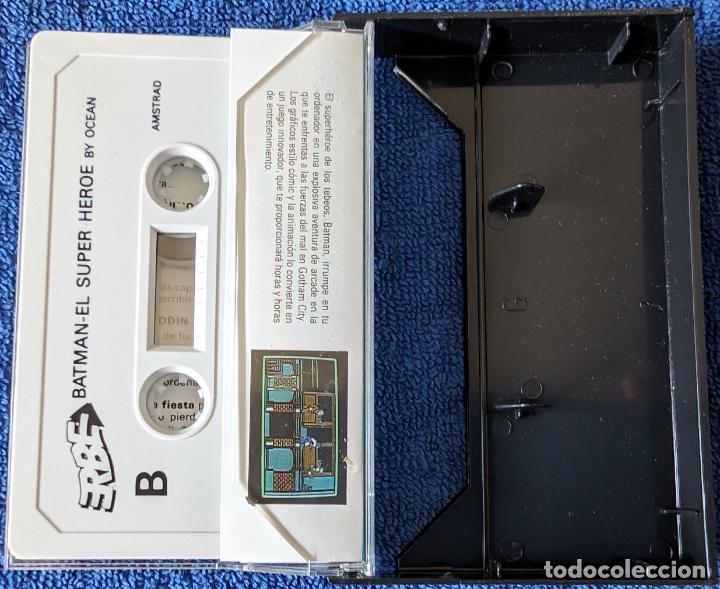 Videojuegos y consolas: Batman - El super h&eacute;roe - ERBE Software - Ocean - AMSTRAD (1988) - Foto 2