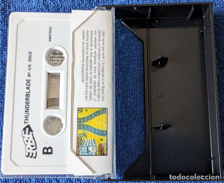 Videojuegos y consolas: Thunder Blade - ERBE Software - U.S.Gold - AMSTRAD (1988) - Foto 2