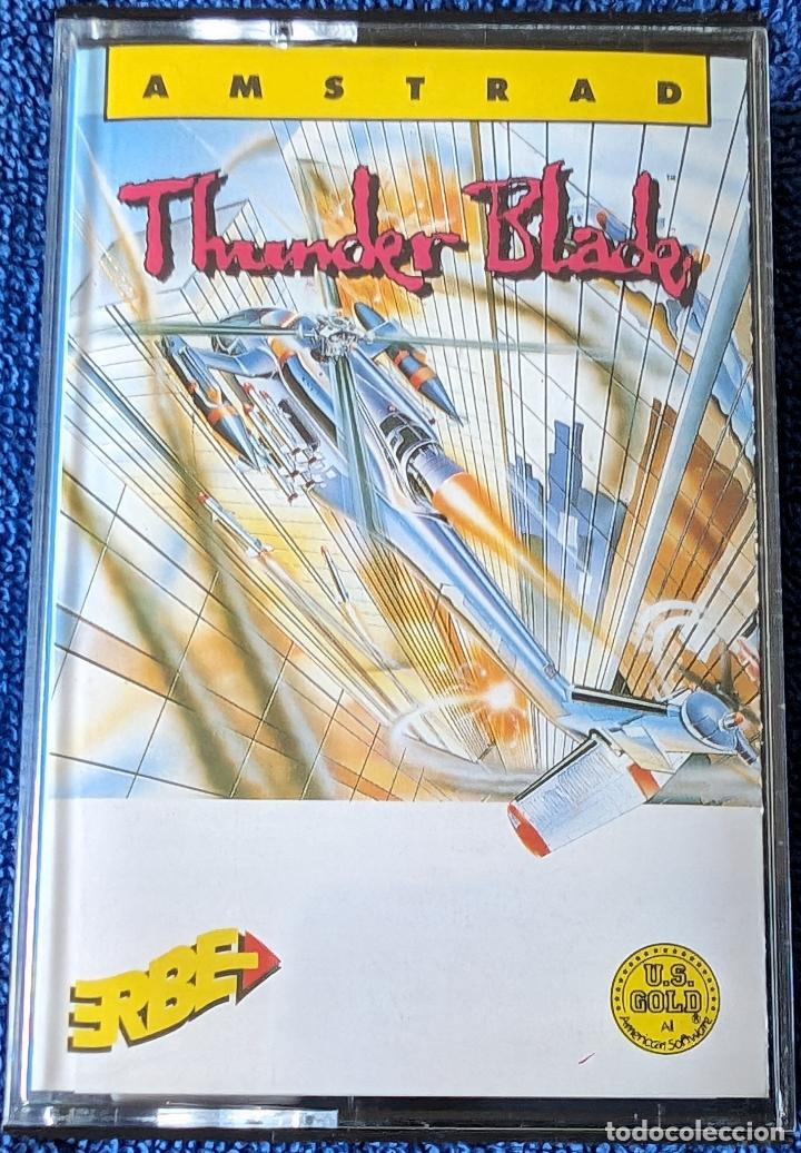 Videojuegos y consolas: Thunder Blade - ERBE Software - U.S.Gold - AMSTRAD (1988) - Foto 1