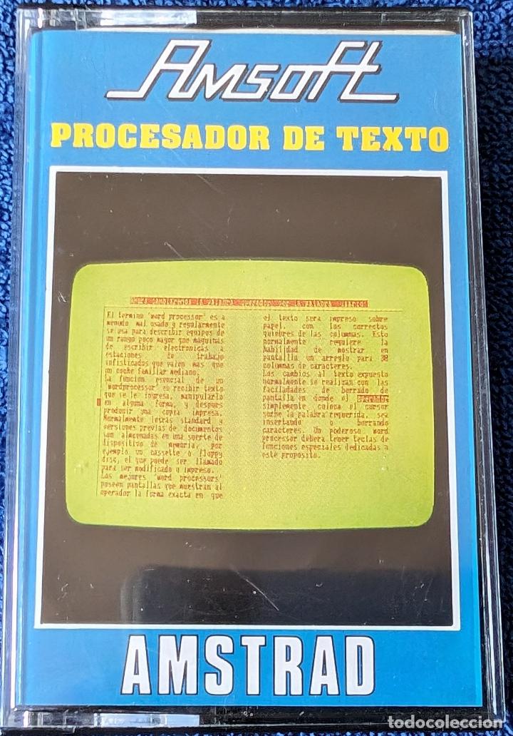 Videojuegos y consolas: Procesador de Texto - Amsoft - AMSTRAD (1985) - Foto 1
