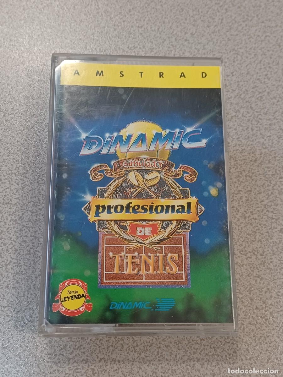 Videojuegos y consolas: Simulador profesional de tenis Dinamic Amstrad IBSA - Foto 1