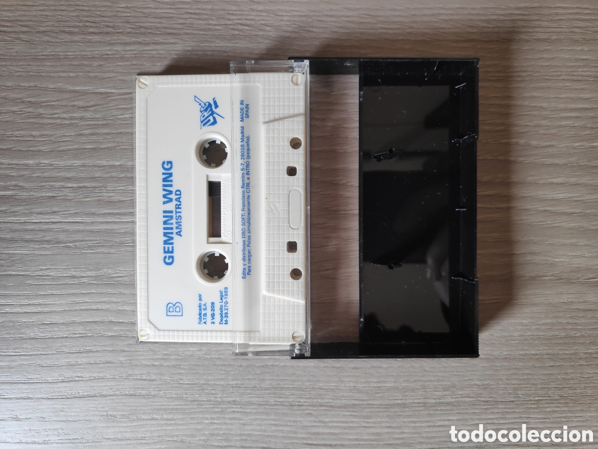 Videojuegos y consolas: Juego Gemini Wing. Amstrad CPC. cinta casette - Foto 2