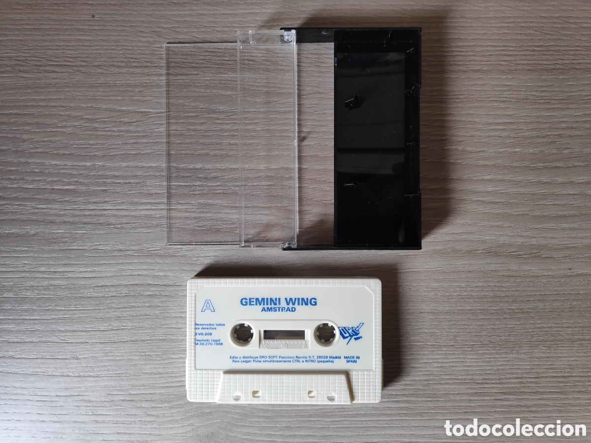 Videojuegos y consolas: Juego Gemini Wing. Amstrad CPC. cinta casette - Foto 3