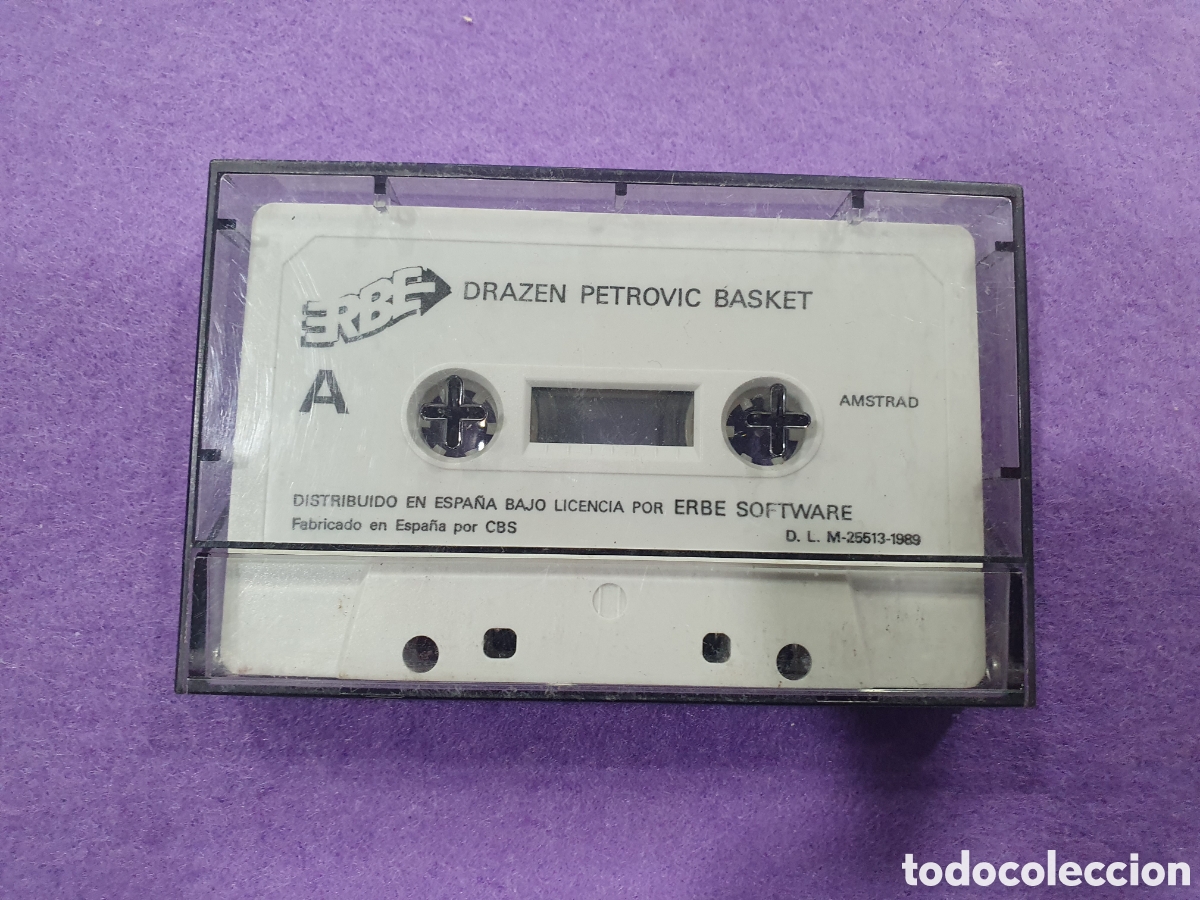 Videojuegos y consolas: Amstrad. Drazen Petrovic Basket. (L89) - Foto 2