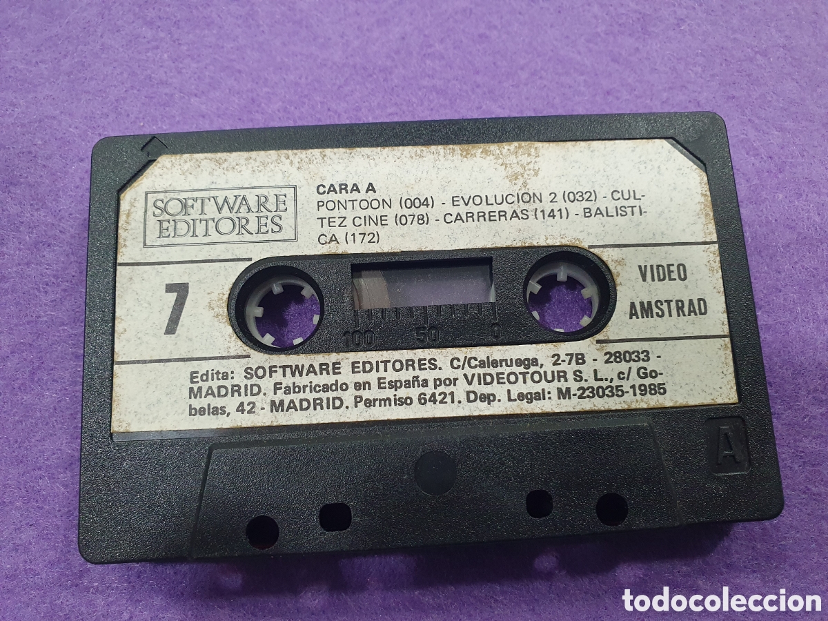 Videojuegos y consolas: Video Amstrad. Software Editores. (L89) - Foto 2