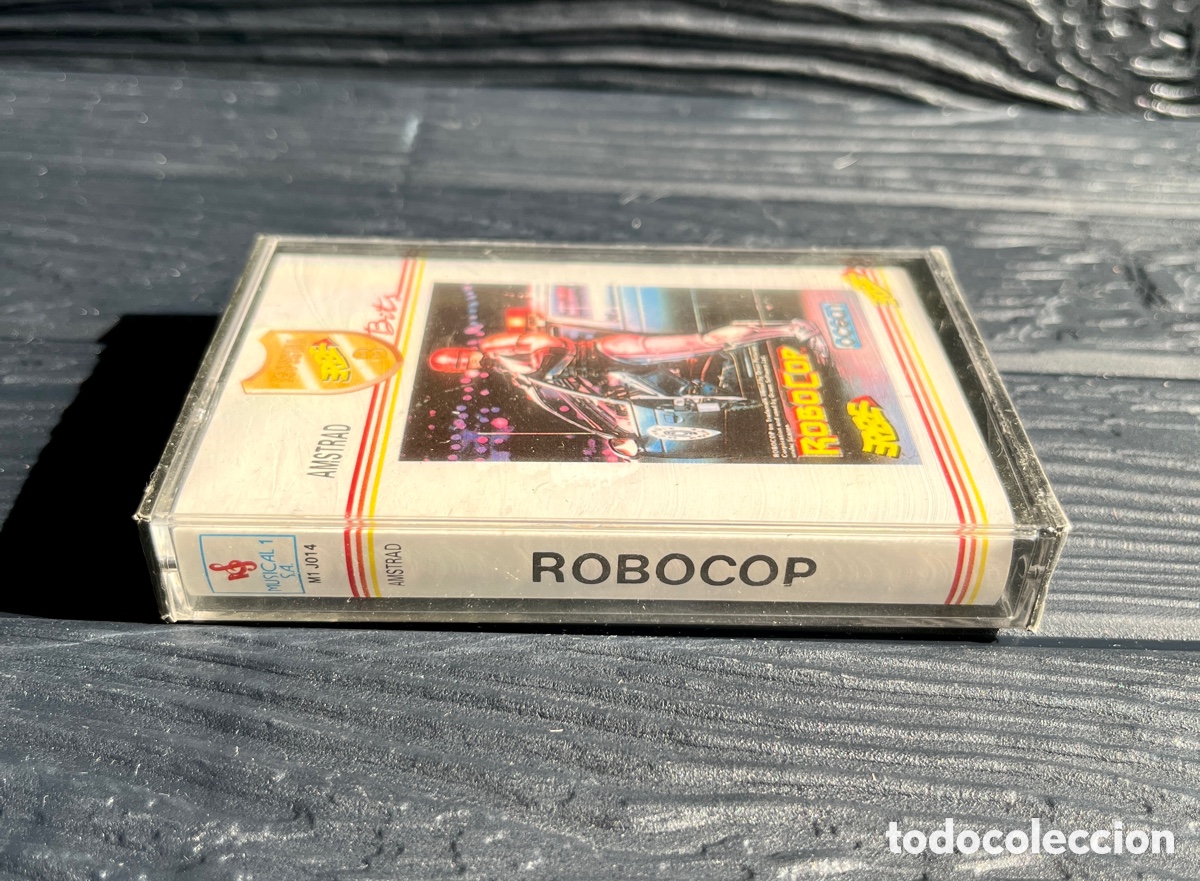 Videojuegos y consolas: Juego Retro Robocop Amstrad - Foto 6