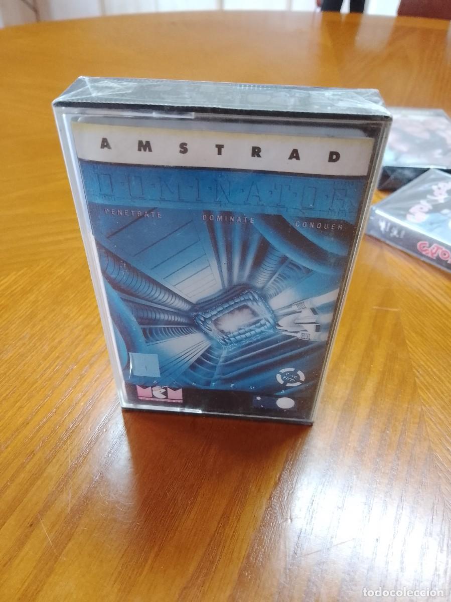 Videojuegos y consolas: Dominator amstrad casette nuevo sin abrir - Foto 1