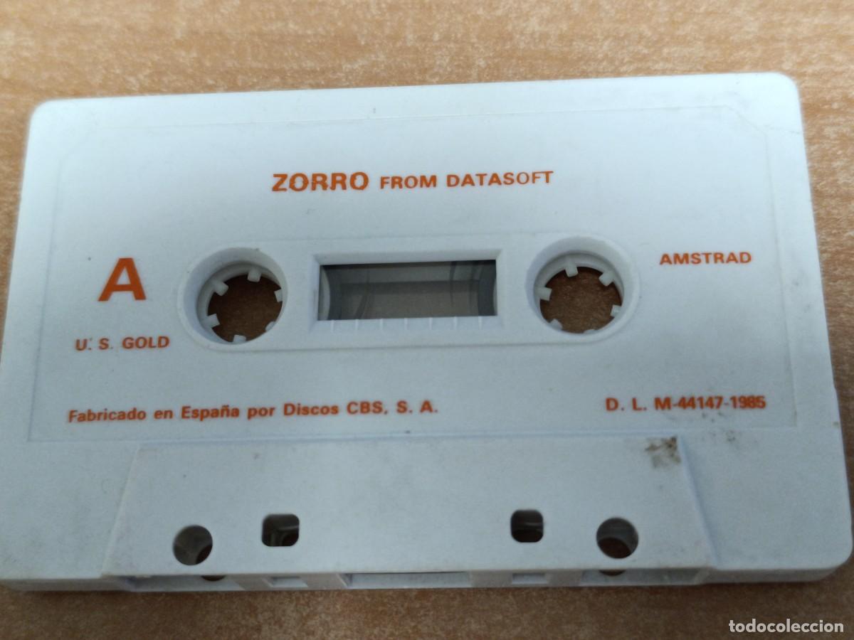 Videojuegos y consolas: ANTIGUO JUEGO AMSTRAD EL ZORRO - Foto 6