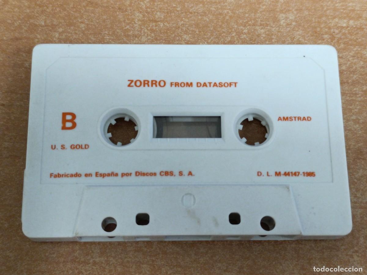 Videojuegos y consolas: ANTIGUO JUEGO AMSTRAD EL ZORRO - Foto 7