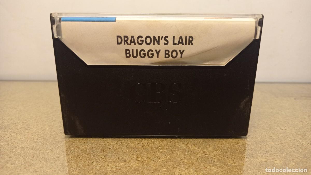 Videojuegos y consolas: Dragon&acute;s lair buggy boy Amstrad Cassette - Foto 3