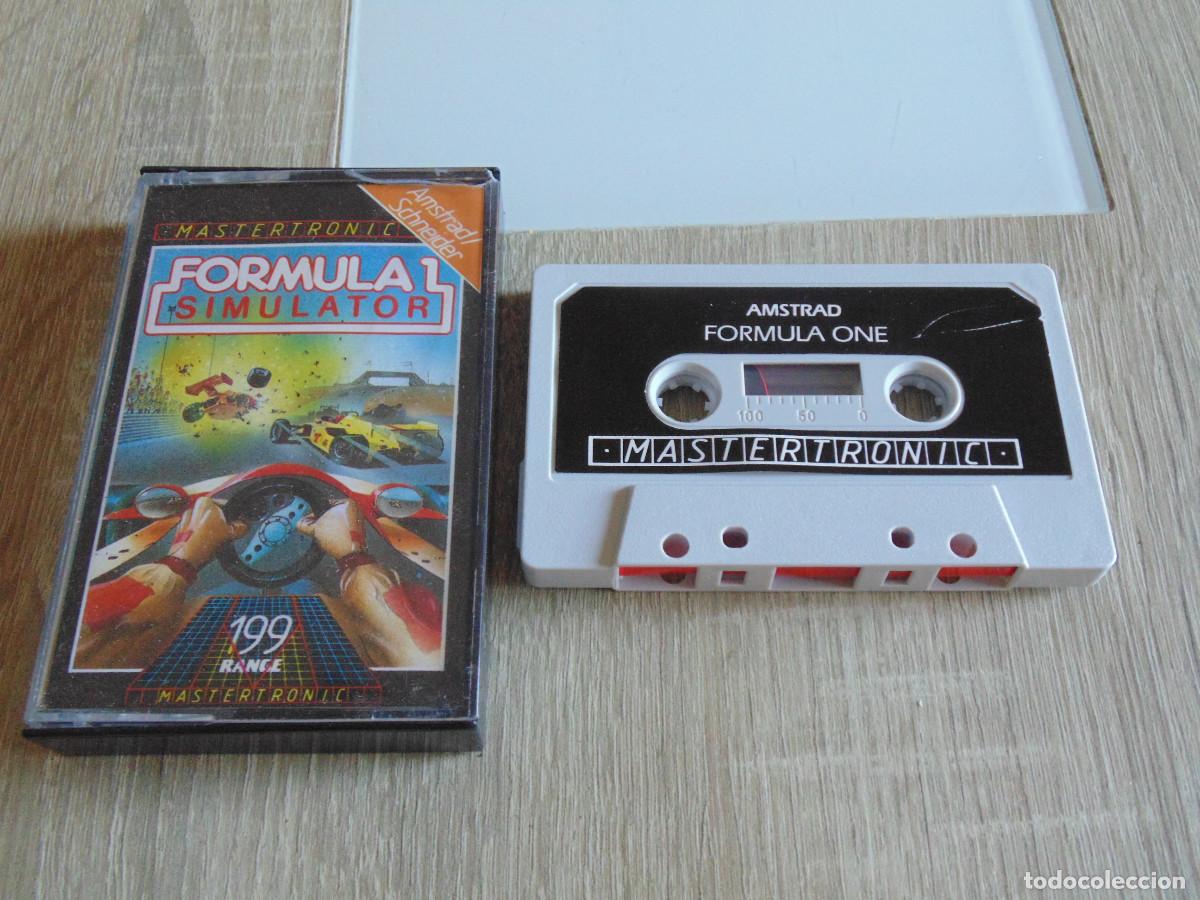 Videojuegos y consolas: Juego Amstrad. Formula 1 Simulator. Mastertronic. - Foto 1