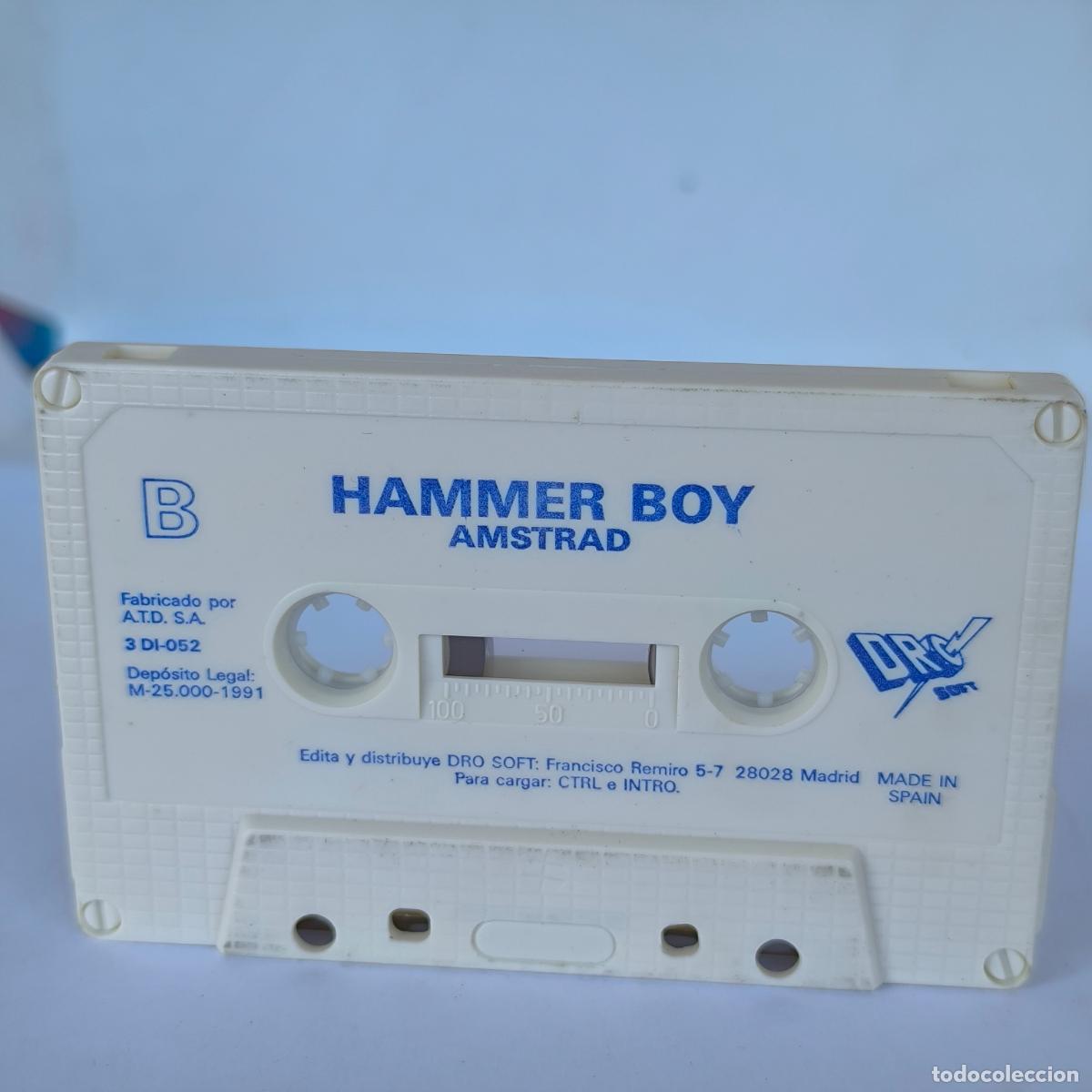 Videojuegos y consolas: Hammer boy / Amstrad solo casete - Foto 2