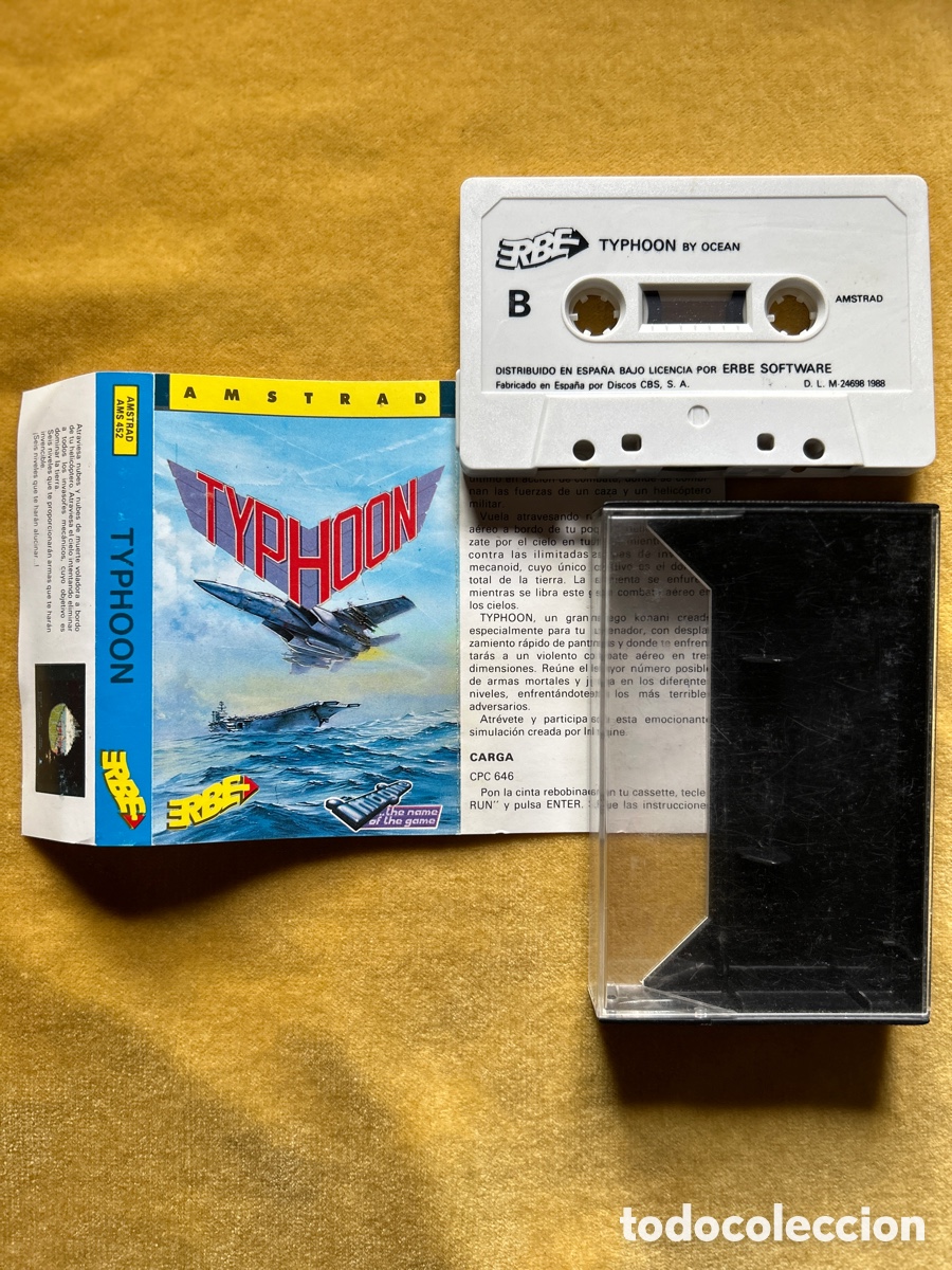 Videojuegos y consolas: Pack Amstrad Typhoon/ Airwolf 2 - Foto 3