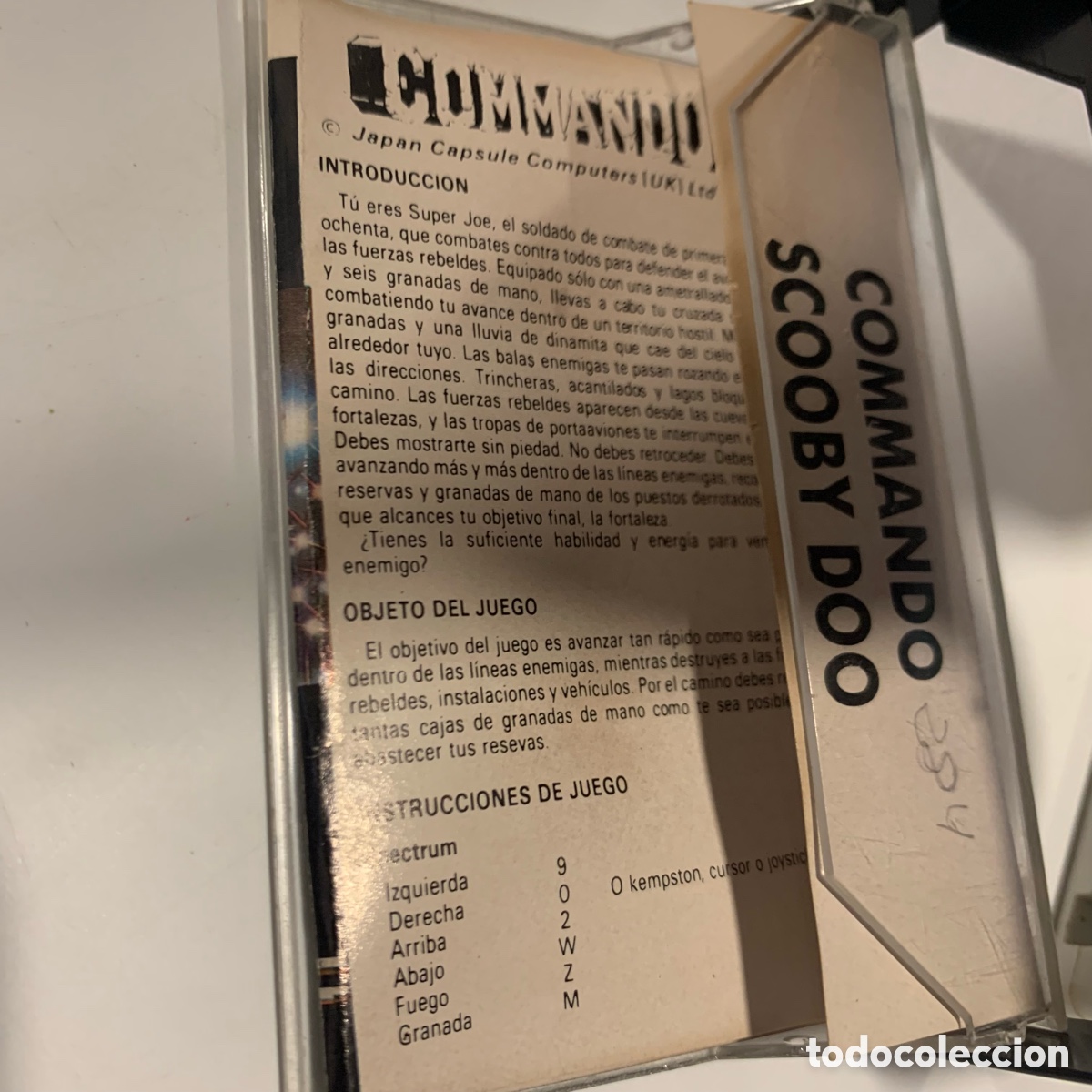Videojuegos y consolas: juego de ordenador amstrad commando scooby doo - Foto 3