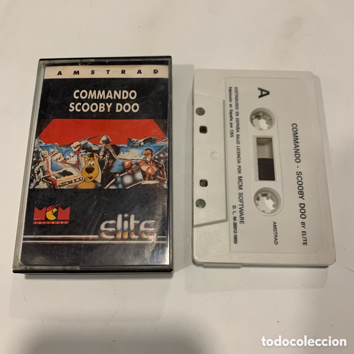 Videojuegos y consolas: juego de ordenador amstrad commando scooby doo - Foto 1