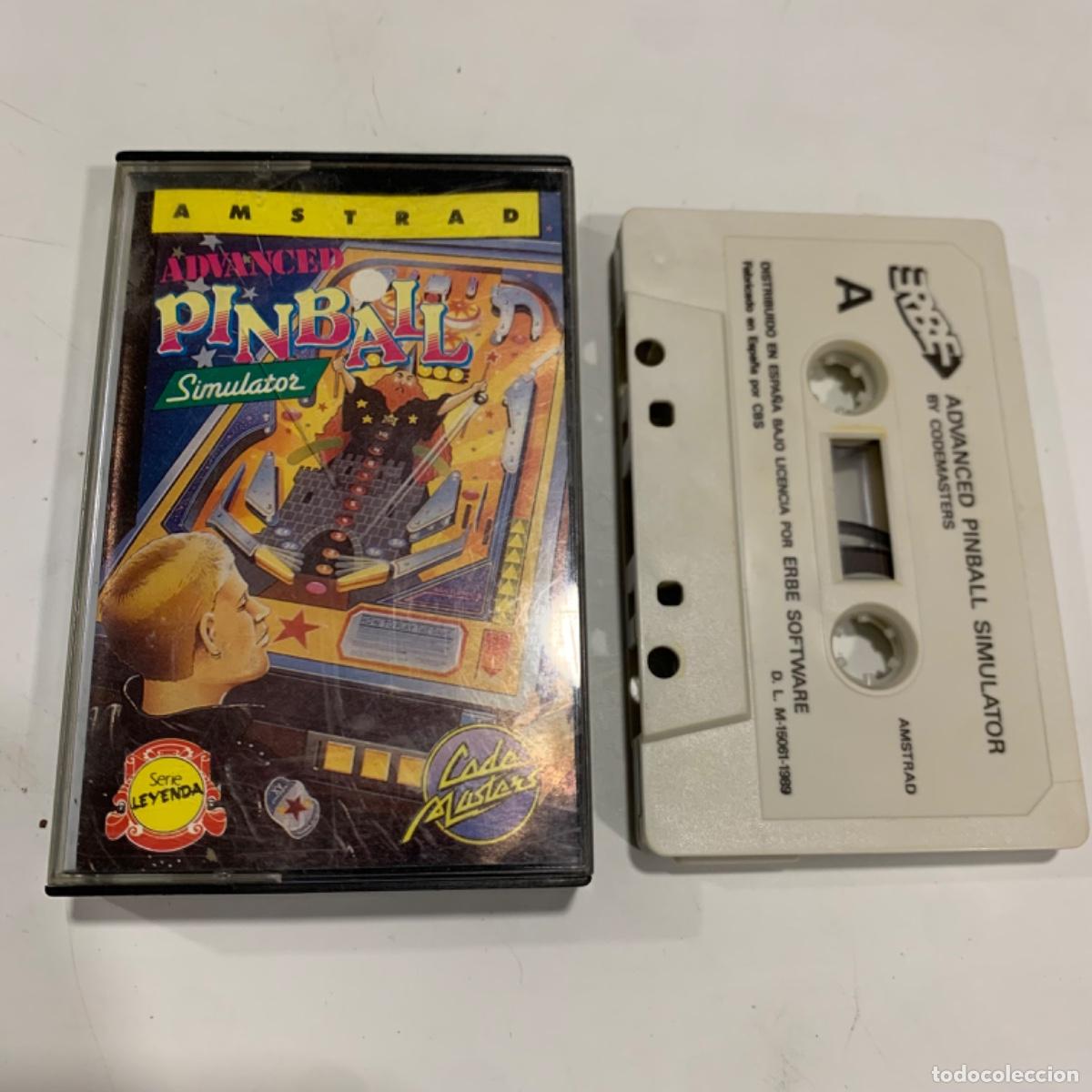 Videojuegos y consolas: Juego de ordenador amstrad advanced pinball simulator - Foto 1