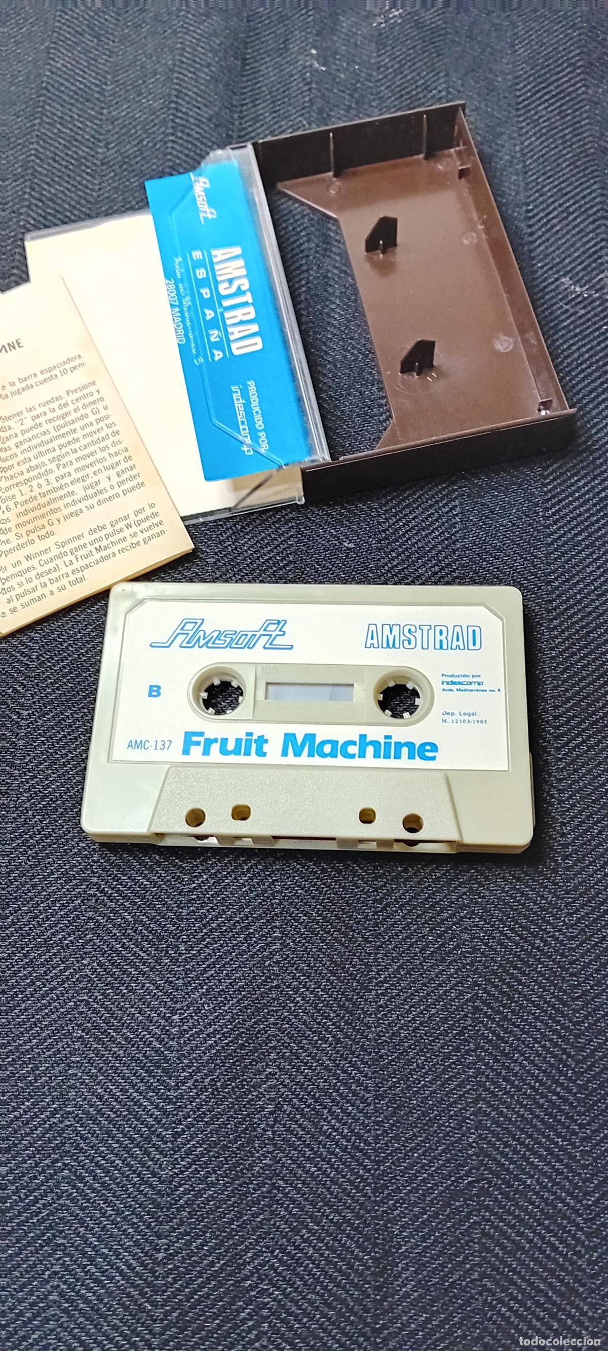 Videojuegos y consolas: FRUIT MACHINE JUEGO AMSTRAD - Foto 3