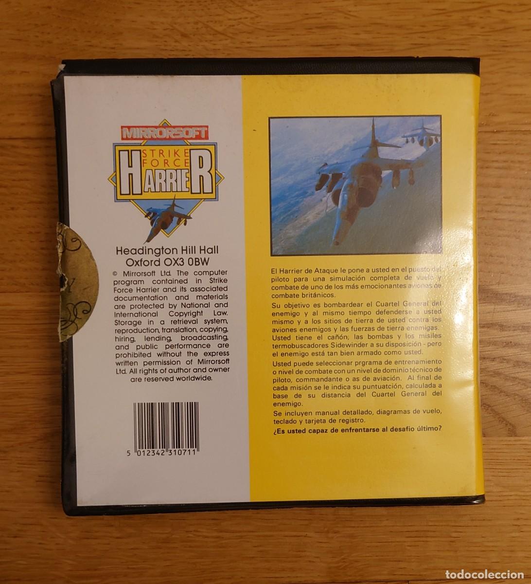 Videojuegos y consolas: Juego Amstrad CPC Strike Force Harrier (Cinta) - Foto 3