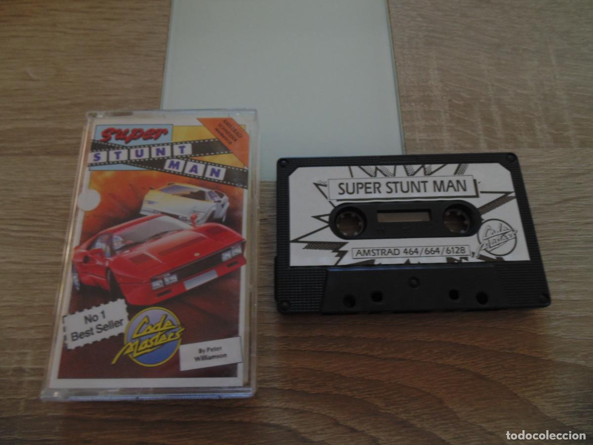 Videojuegos y consolas: Juego Amstrad. Super Stunt Man. Codemasters. - Foto 1