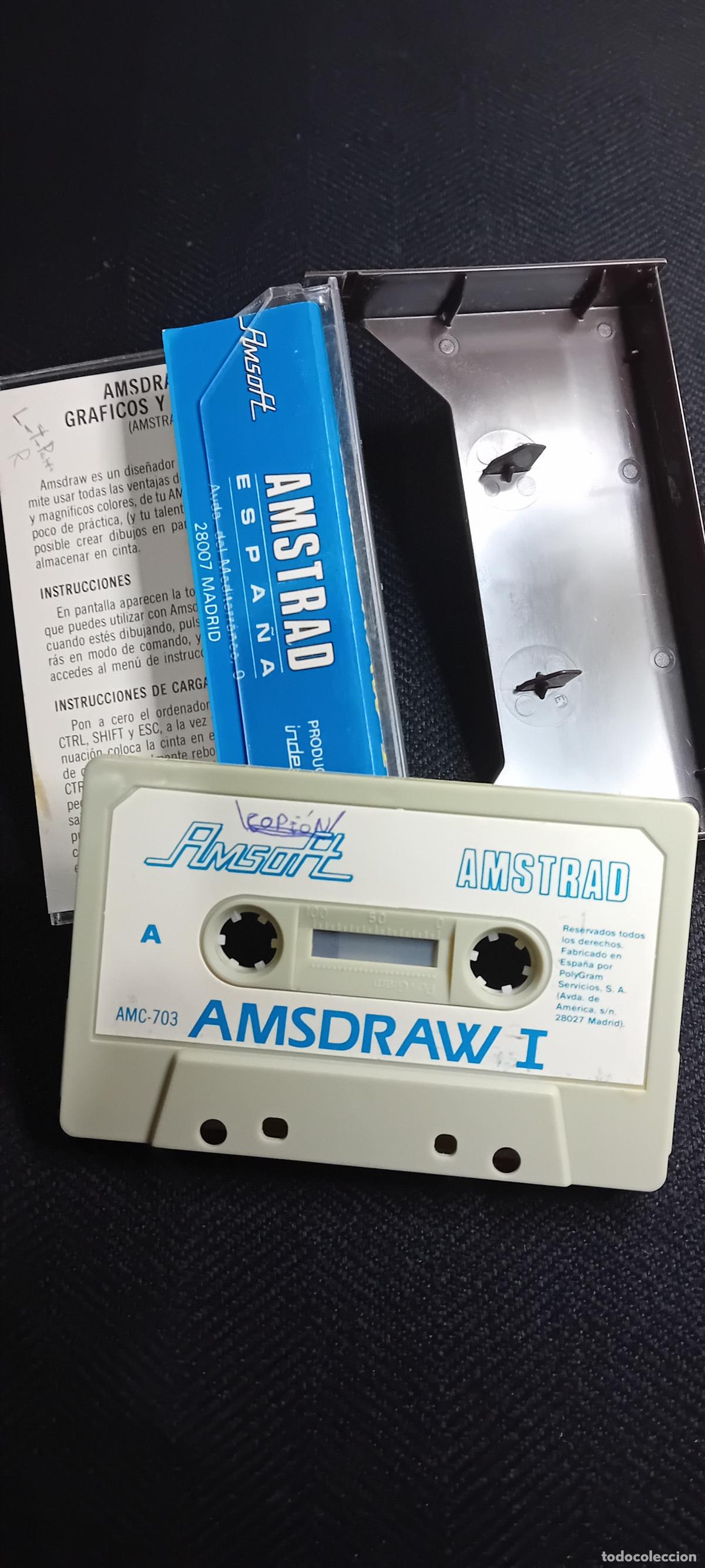 Videojuegos y consolas: JUEGO AMSTRAD AMSDRAW I - Foto 3