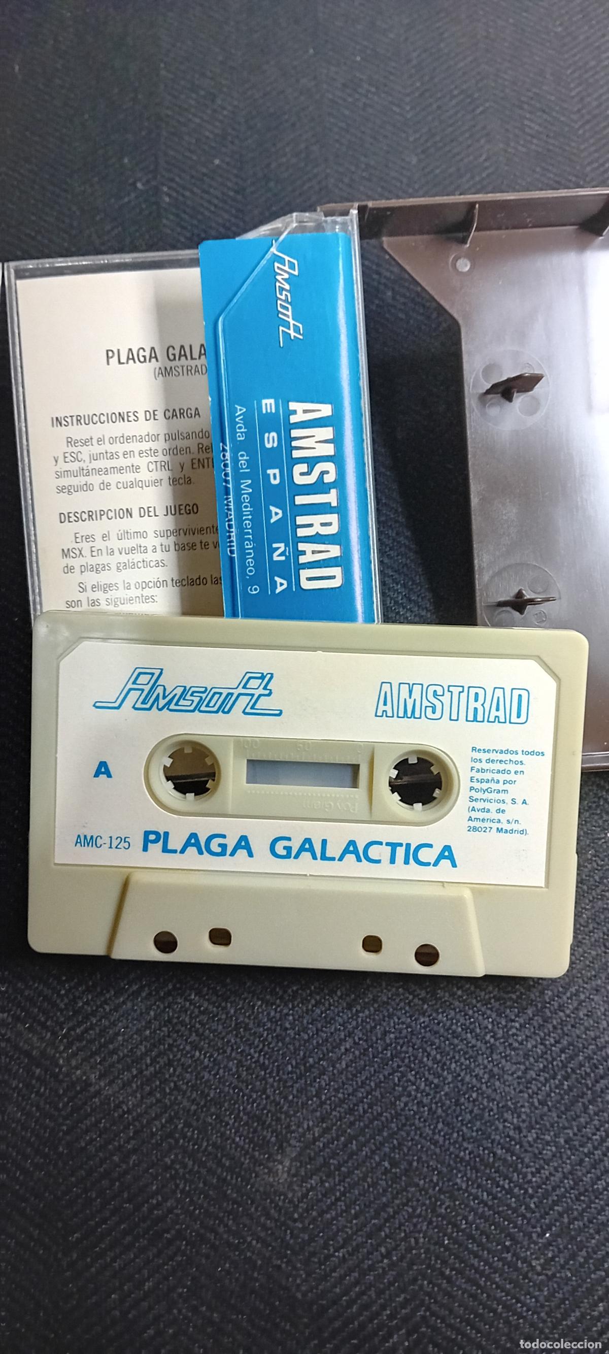 Videojuegos y consolas: JUEGO AMSTRAD PLAGA GAL&Aacute;CTICA - Foto 3