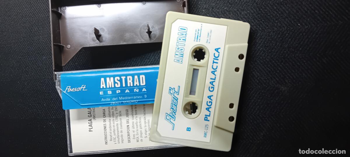 Videojuegos y consolas: JUEGO AMSTRAD PLAGA GAL&Aacute;CTICA - Foto 4