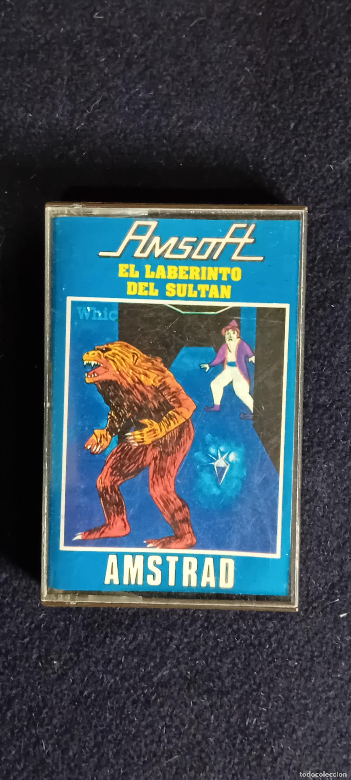 Videojuegos y consolas: JUEGO AMSTRAD EL LABERINTO DEL SULTAN - Foto 1