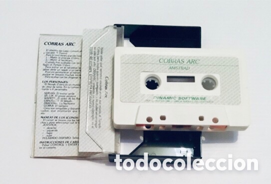 Videojuegos y consolas: Cobras Arc [Dinamic Software] 1986 [AMSTRAD CPC] Aventura Conversacional - Foto 6