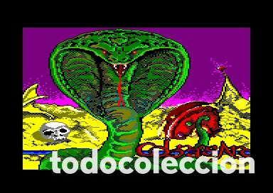 Videojuegos y consolas: Cobras Arc [Dinamic Software] 1986 [AMSTRAD CPC] Aventura Conversacional - Foto 9