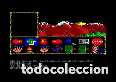 Videojuegos y consolas: Cobras Arc [Dinamic Software] 1986 [AMSTRAD CPC] Aventura Conversacional - Foto 11