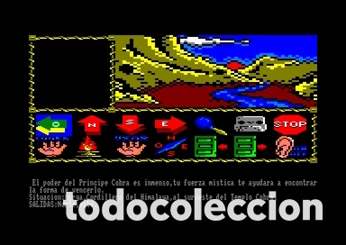 Videojuegos y consolas: Cobras Arc [Dinamic Software] 1986 [AMSTRAD CPC] Aventura Conversacional - Foto 12
