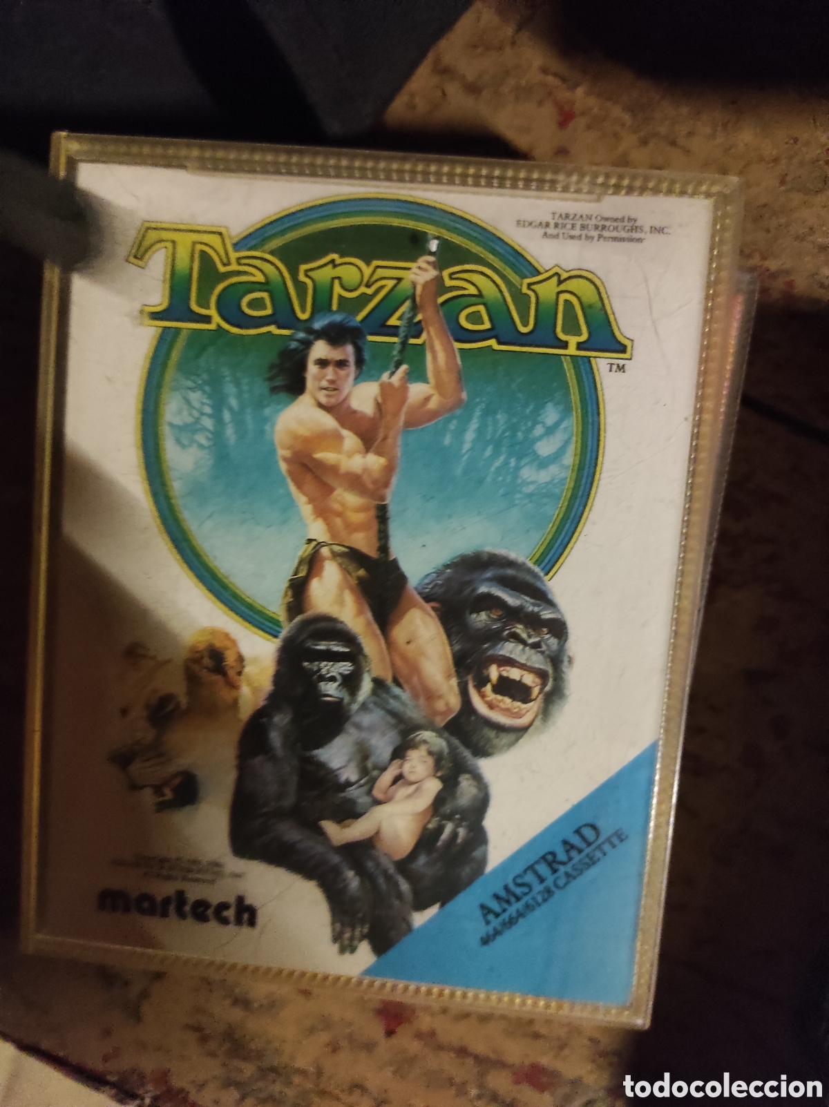 Videojuegos y consolas: Tarzan cassete amstrad - Foto 1