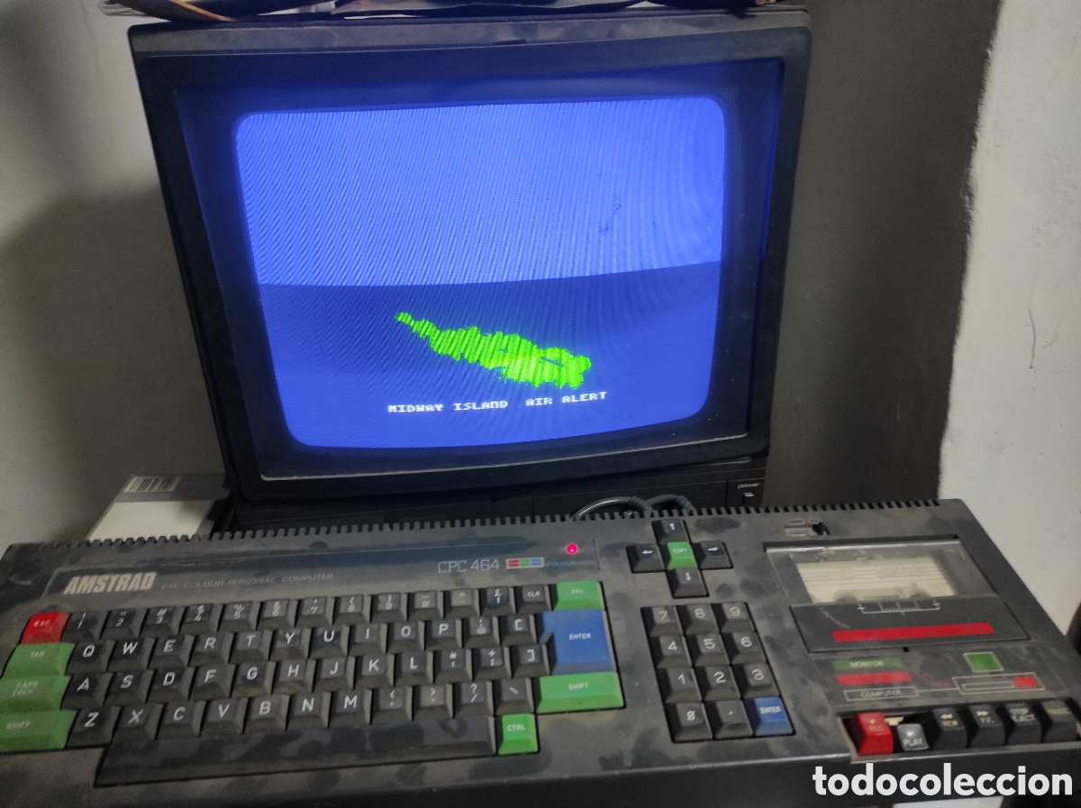 Videojuegos y consolas: Battle for Midway Amstrad casete - Foto 2