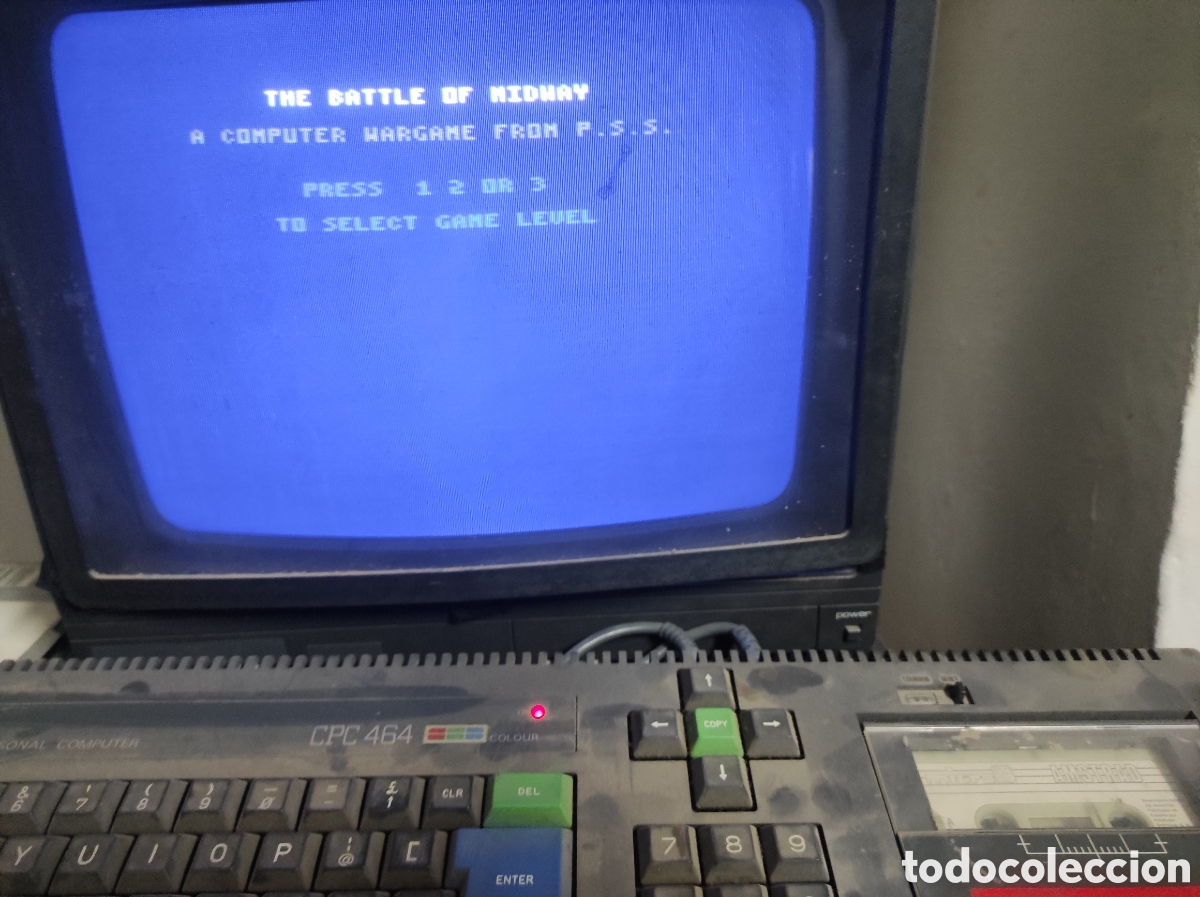 Videojuegos y consolas: Battle for Midway Amstrad casete - Foto 4