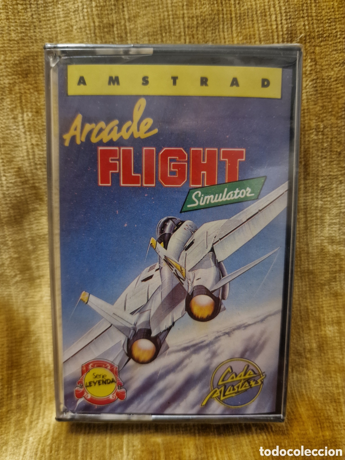 Videojuegos y consolas: Arcade Flight Simulator para Amstrad. Raro precintado - Foto 1