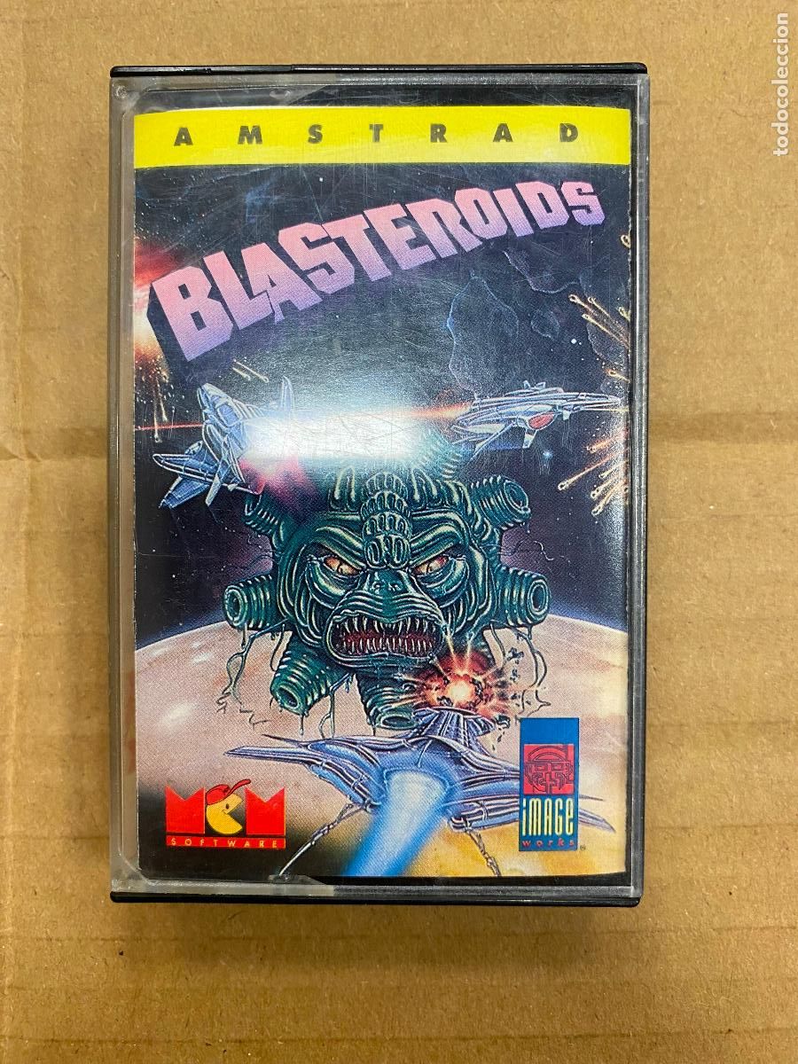 Videojuegos y consolas: BLASTEROIDS - AMSTRAD - Foto 1