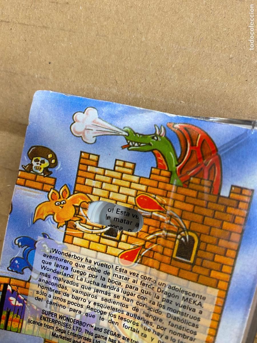 Videojuegos y consolas: SUPER WONDER BOY AMSTRAD ACTIVISION SEGA - Foto 5