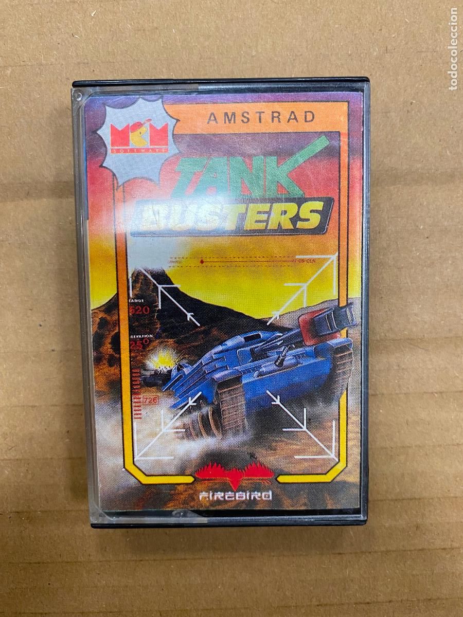 Videojuegos y consolas: Juego Amstrad Tank Busters - Foto 1