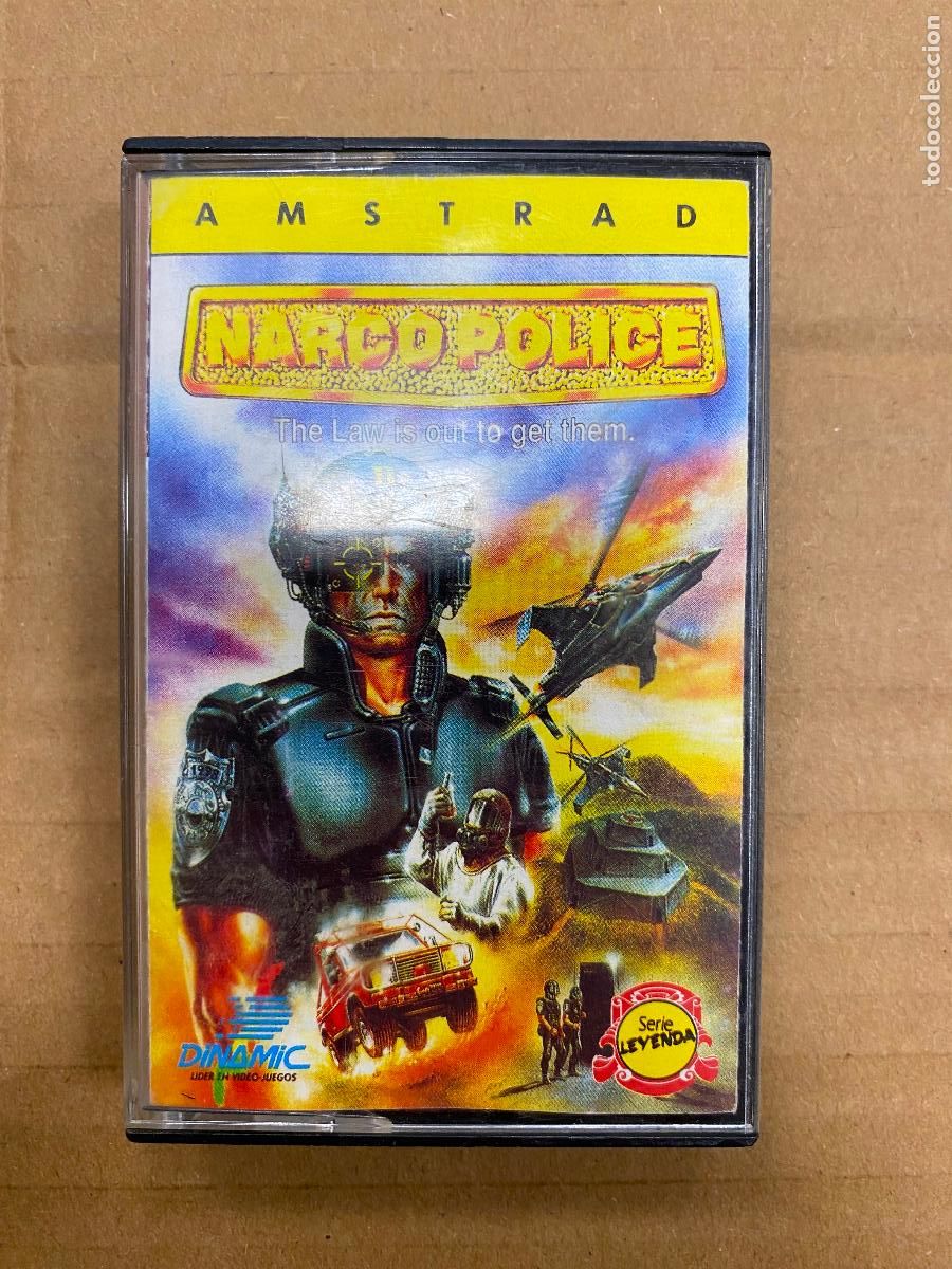 Videojuegos y consolas: Narco police Dinamic Amstrad - Foto 1