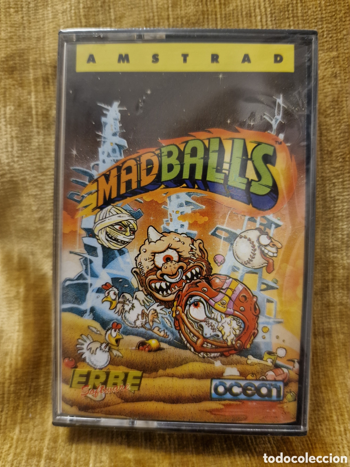 Videojuegos y consolas: Madballs de Ocean y Erbe para Amstrad Precintado - Foto 1