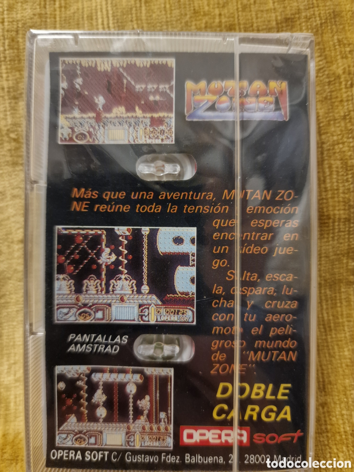 Videojuegos y consolas: Mutan Zone opera Soft para Amstrad. Precintado - Foto 2