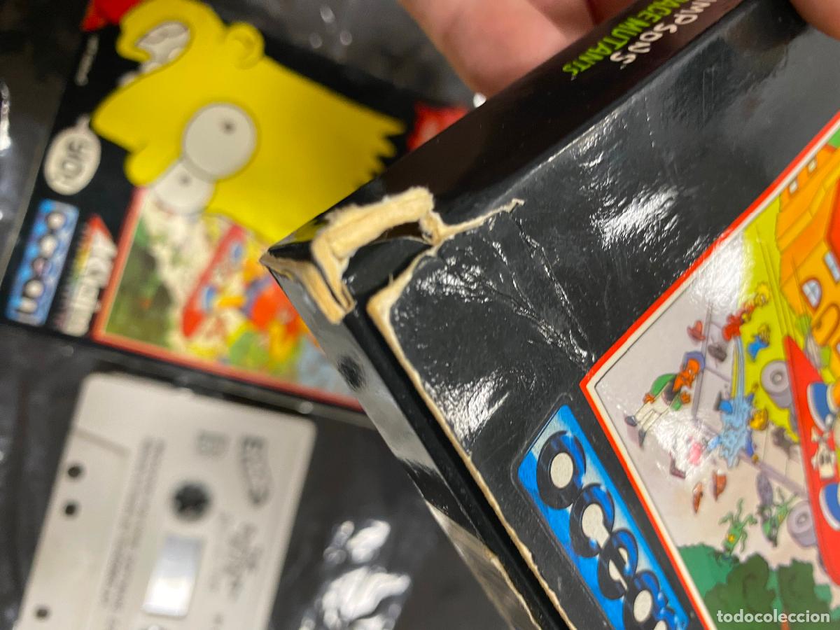 Videojuegos y consolas: THE SIMPSONS SPACE MUTANTS / AMSTRAD CPC 464 CINTA - Foto 5