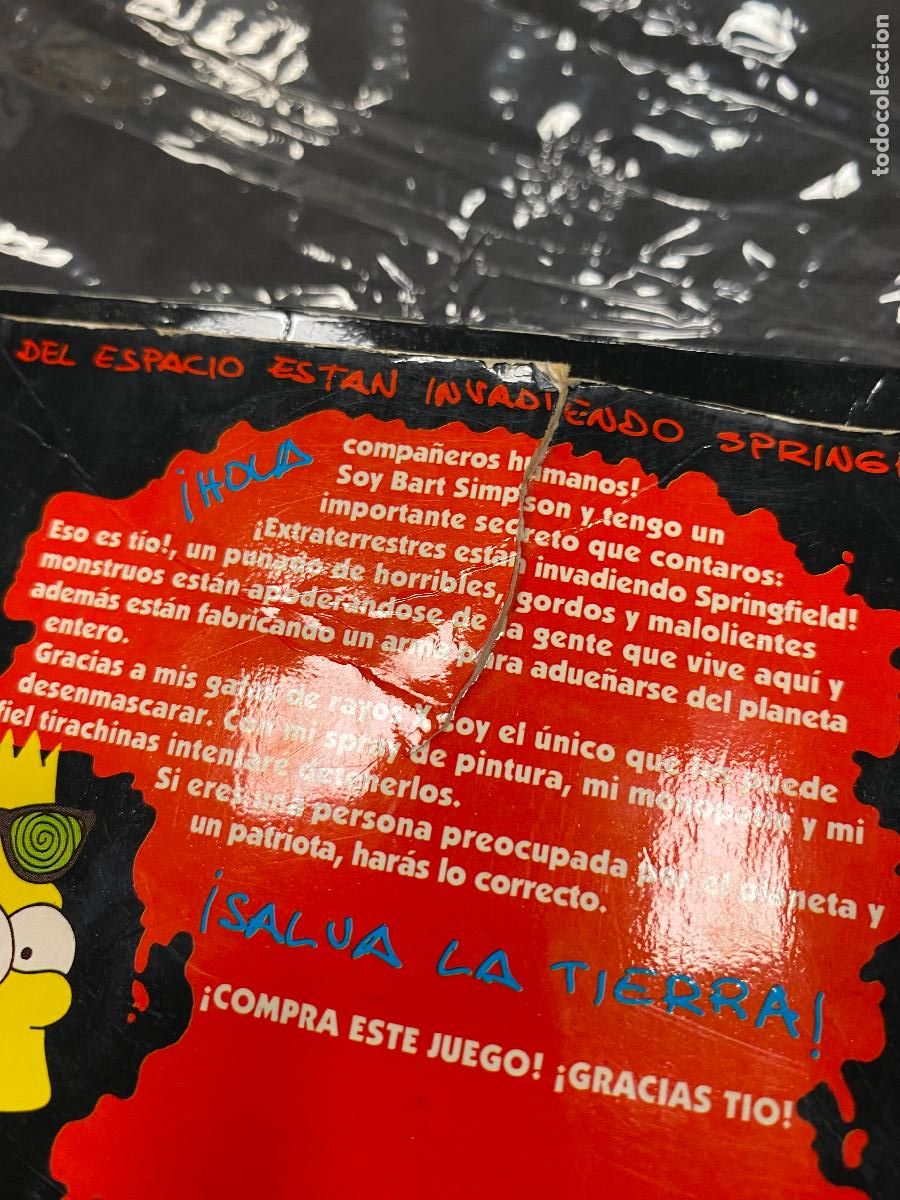 Videojuegos y consolas: THE SIMPSONS SPACE MUTANTS / AMSTRAD CPC 464 CINTA - Foto 13