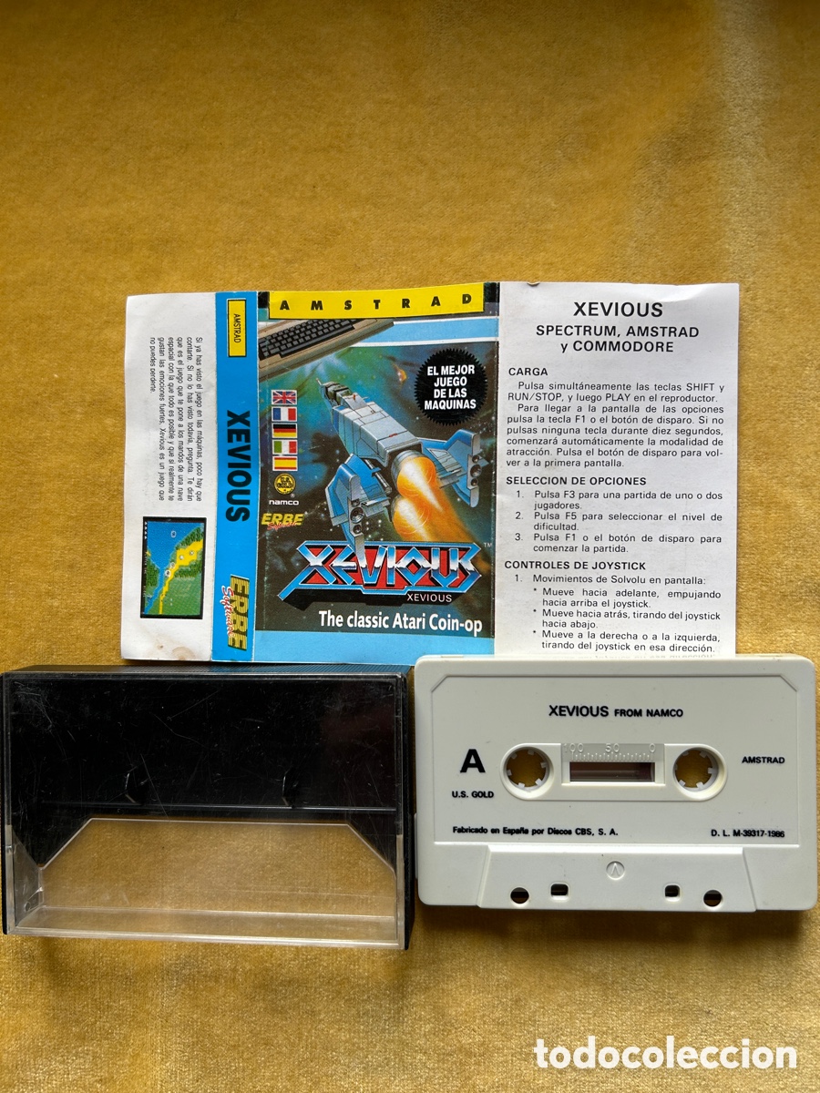 Videojuegos y consolas: Pack Amstrad Gauntlet/ Xevious - Foto 3