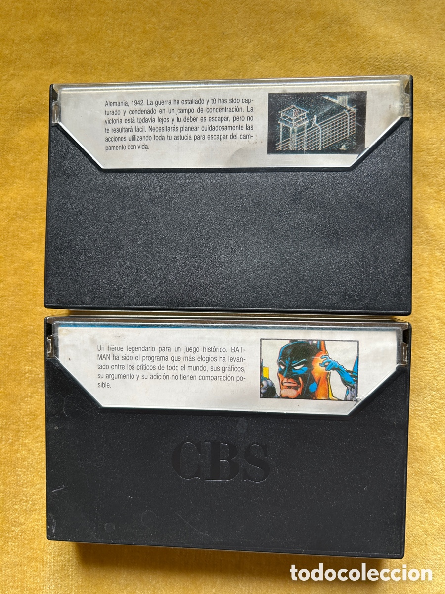 Videojuegos y consolas: Pack Amstrad Batman/ The great escape - Foto 2