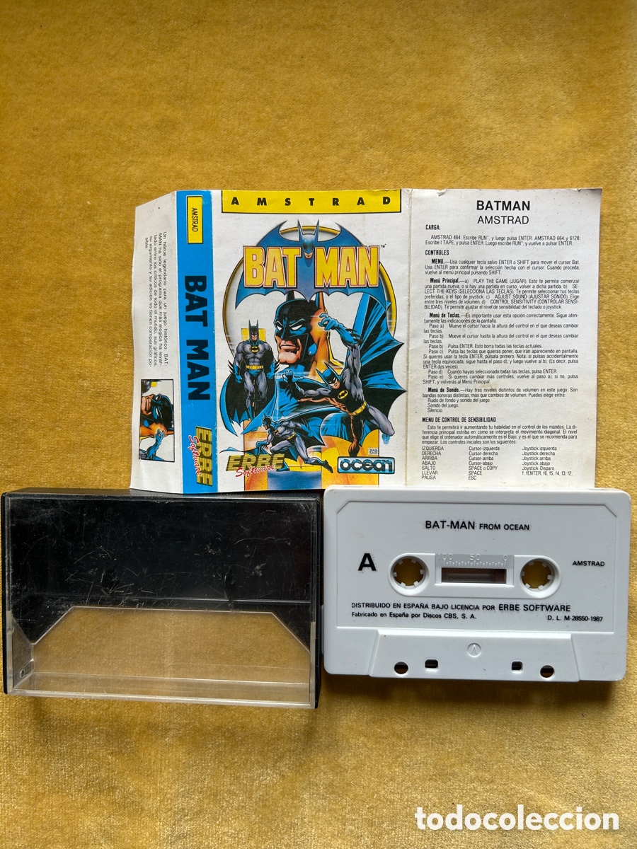 Videojuegos y consolas: Pack Amstrad Batman/ The great escape - Foto 4
