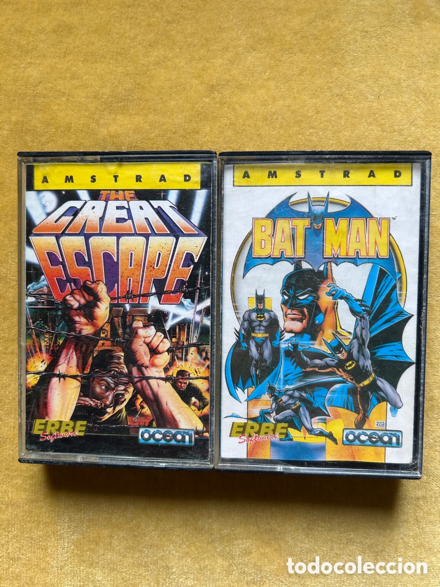 Videojuegos y consolas: Pack Amstrad Batman/ The great escape - Foto 1