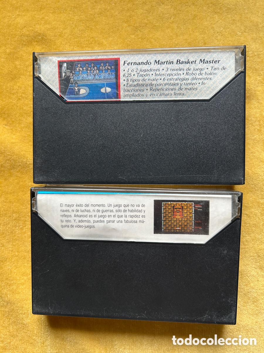 Videojuegos y consolas: Pack Amstrad F. Mart&iacute;n/ Arkanoid - Foto 2