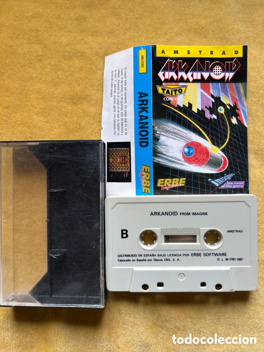 Videojuegos y consolas: Pack Amstrad F. Mart&iacute;n/ Arkanoid - Foto 5